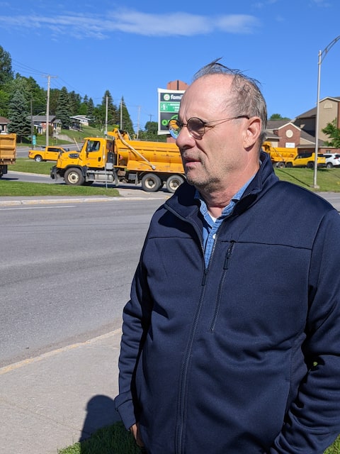 Raynald Simard, city councilor and chairman of La Baie Borough