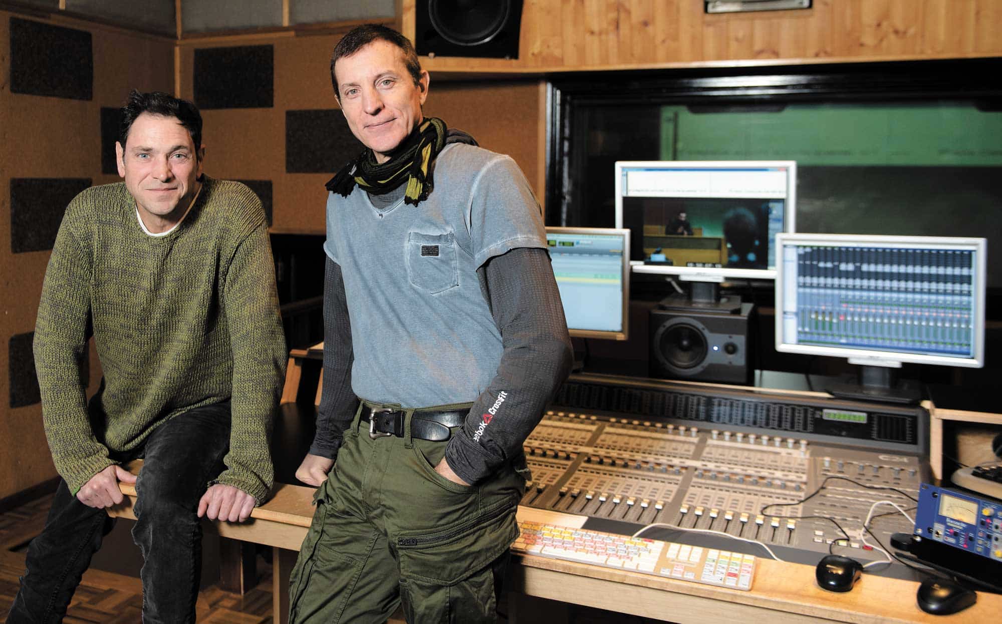 Patrick Labbé et David La Haye jouent des ennemis