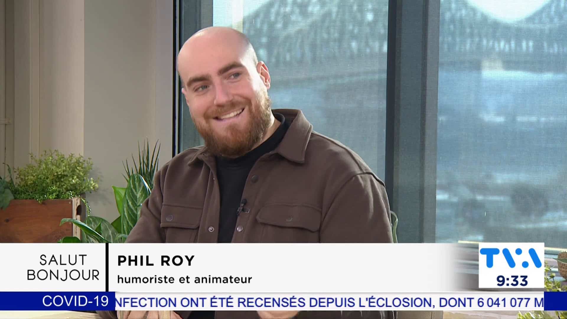 Phil Roy, un nouveau papa sur scène