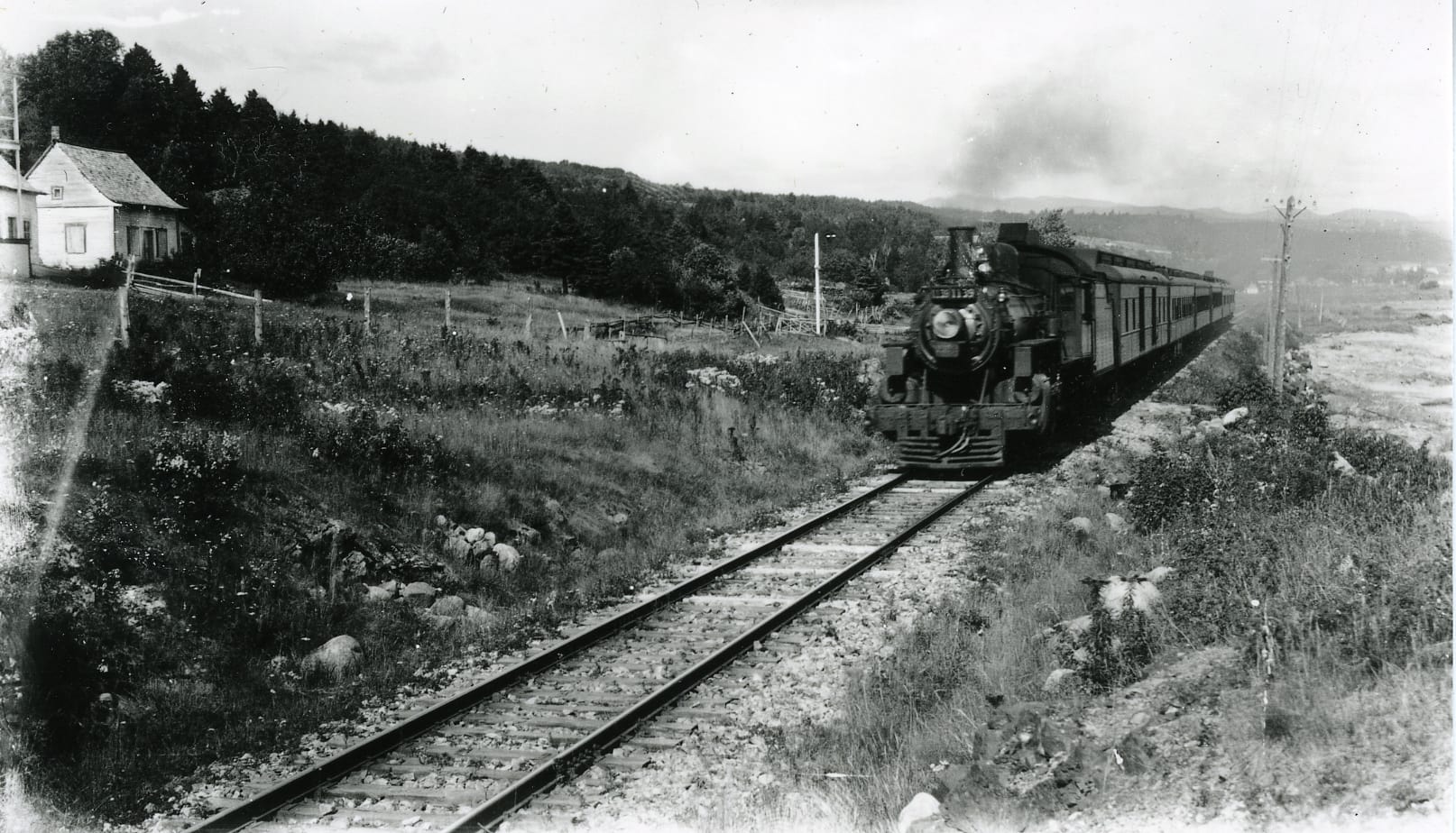 Le chemin historique du Train de Charlevoix JDQ