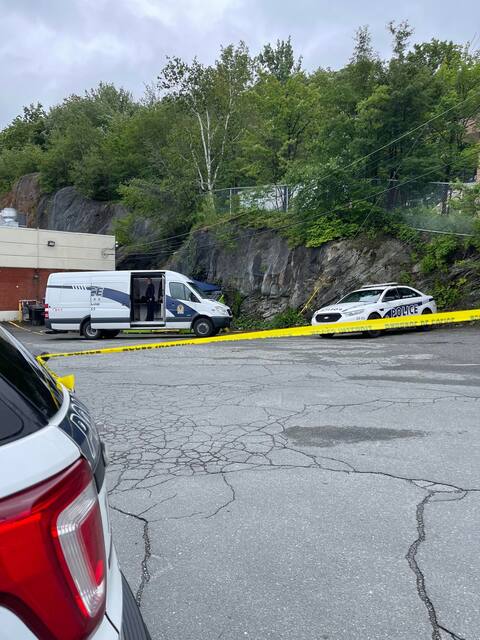 A 30-year-old man was found dead Saturday in a parking lot on Dunant Street in Sherbrook.