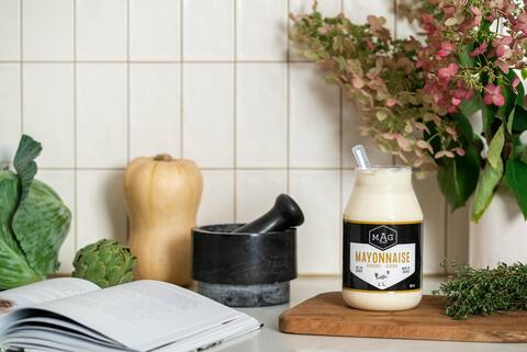 Discover this mayonnaise made entirely by us!