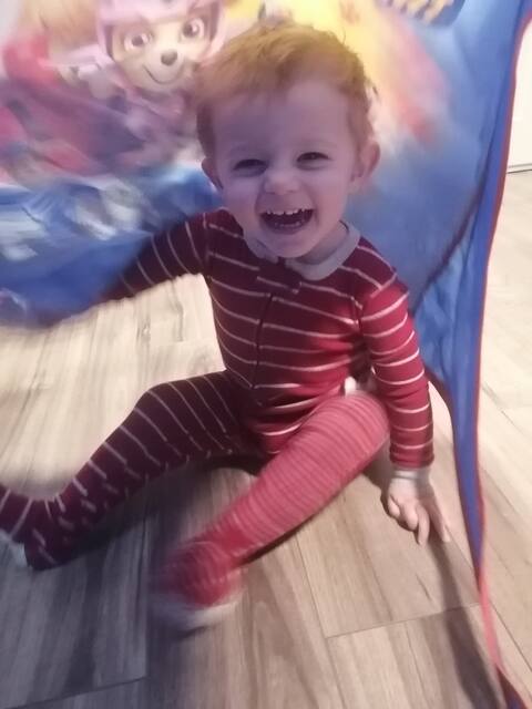 A mother and her 18-month-old toddler wanted by the police