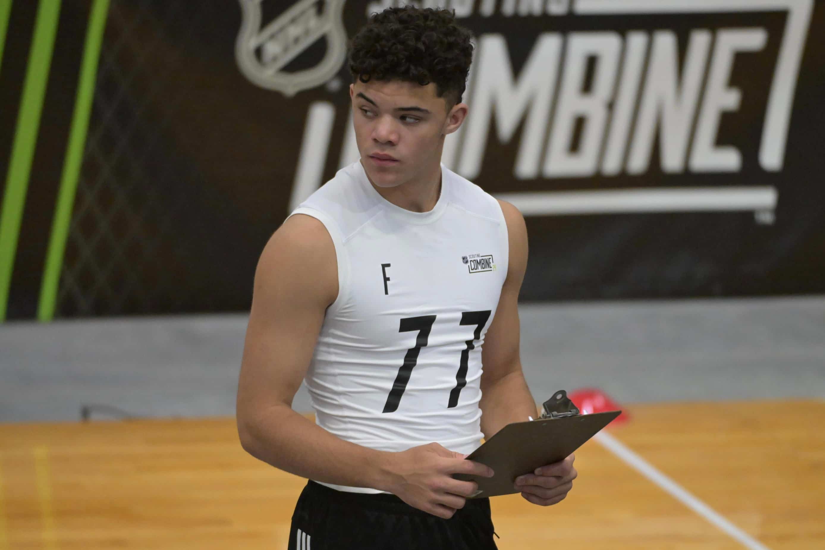 Quand Tij Iginla r&eacute;pond au Canadien qu'il se compare &agrave; une cr&eacute;ature de la mythologie grecque