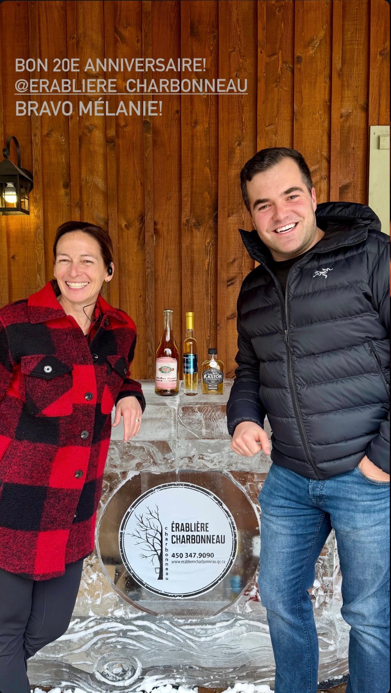 Voyez où Simon Philibert est allé se sucrer le bec