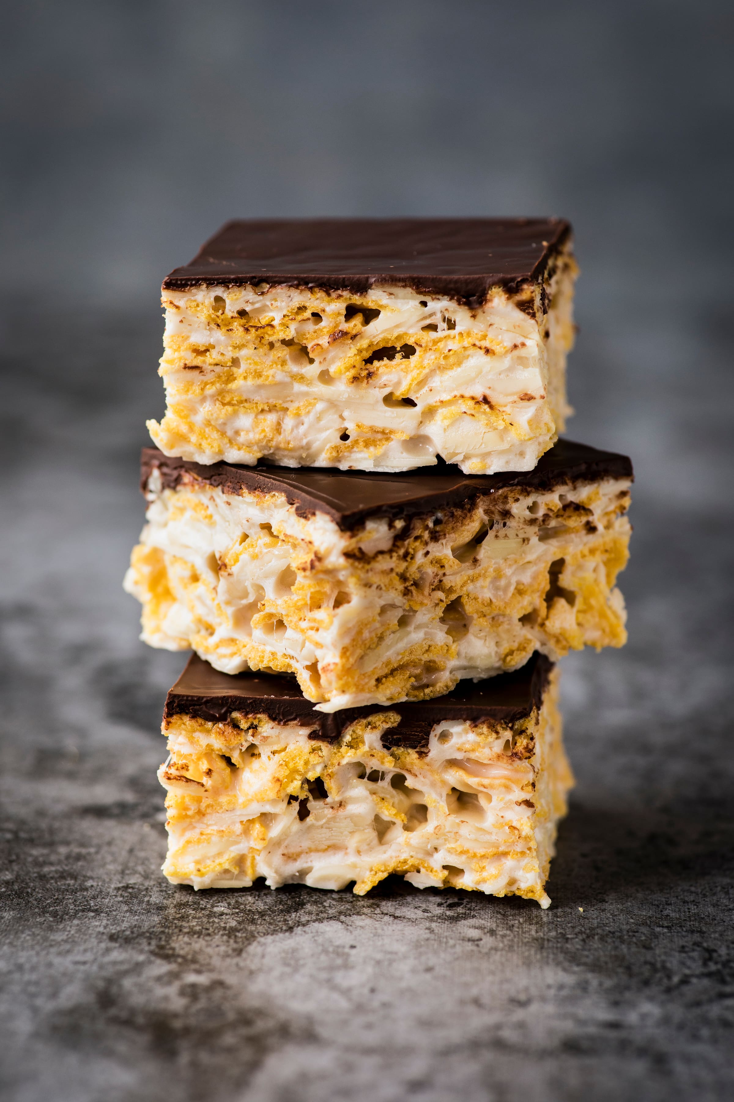 CUISINE | CARRÉS CHOCO CORN FLAKES AUX AMANDES