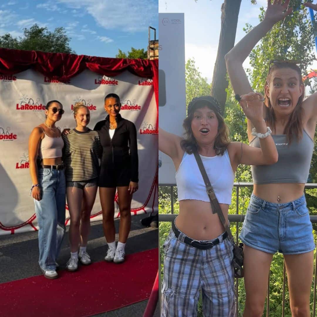 Un aperçu de leurs moments FOUS à La Ronde