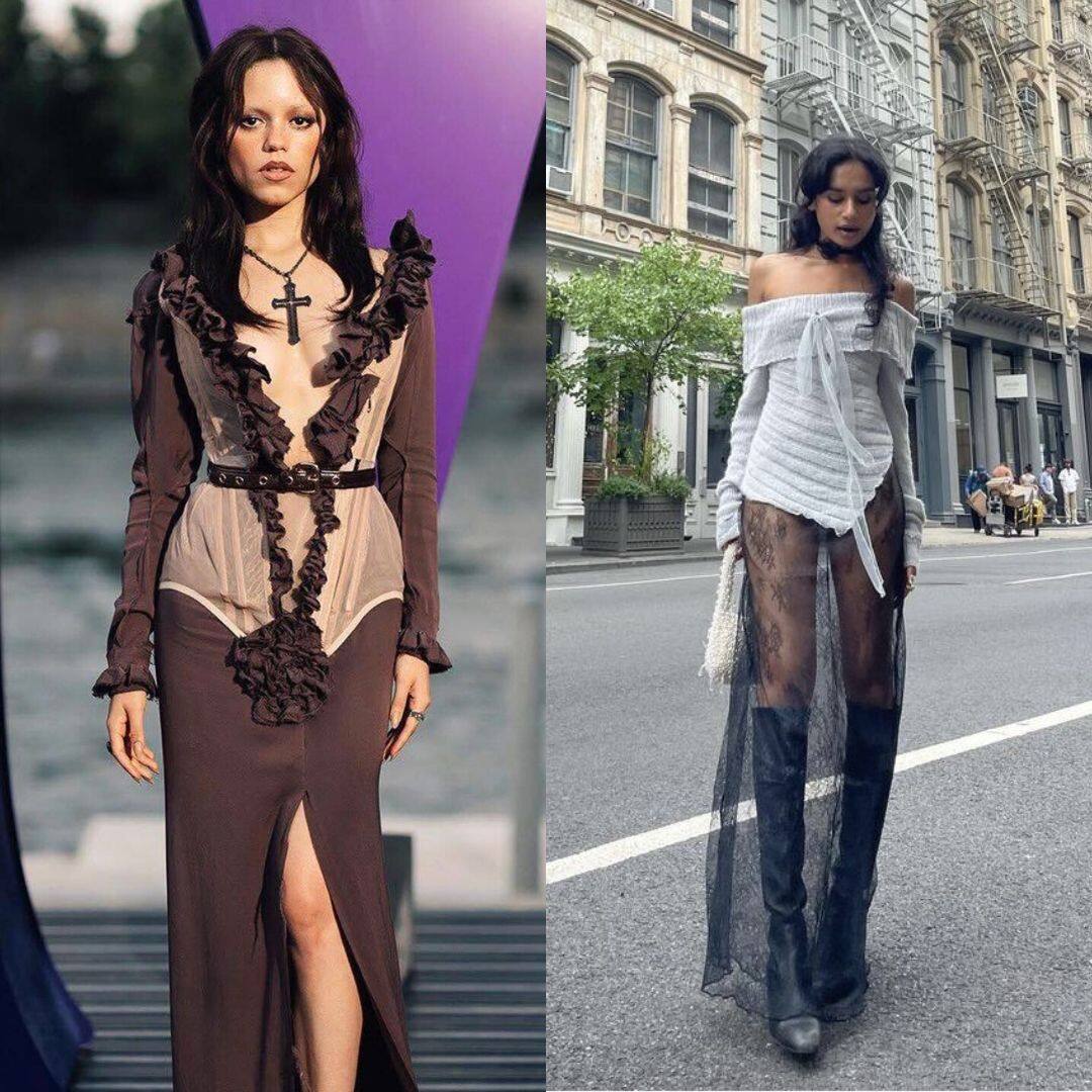 Le tendance à la Jenna Ortega qui est partout