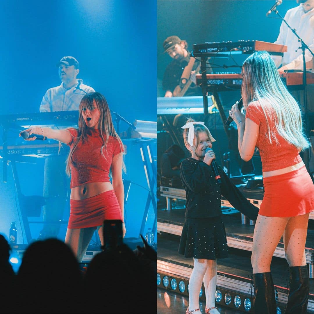 Une gaffe de sa fille l'ébranle avant son concert