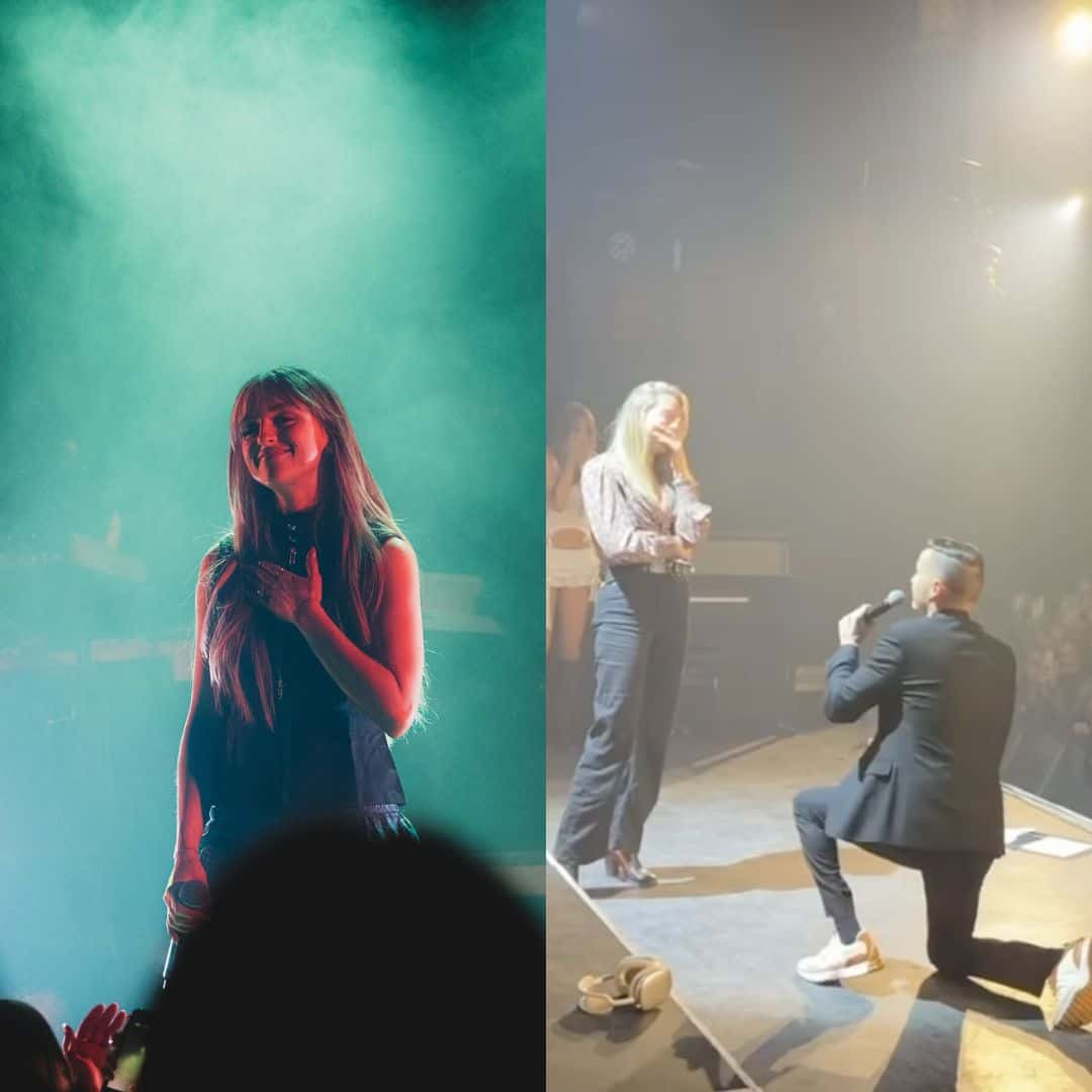 Sur la scène d'Alicia Moffet