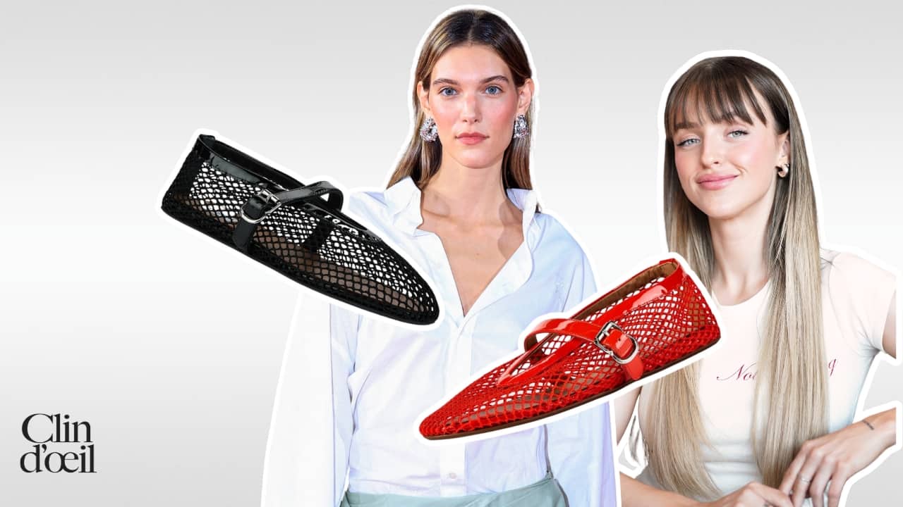 Voici où acheter les ballerines en filet virales