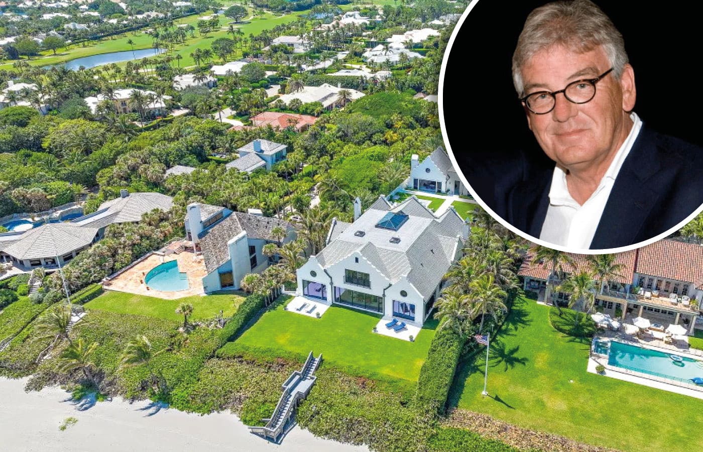 [PHOTOS] Le partenaire de chasse de Pierre Fitzgibbon vend sa villa pour 69 millions en Floride