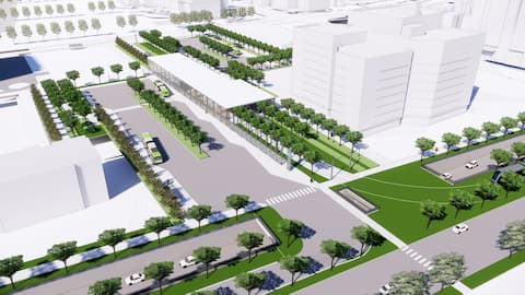 In the Boulevard Laurier sector, large pre-works will be carried out in 2022 and 2023 to smoothly integrate the tramway.