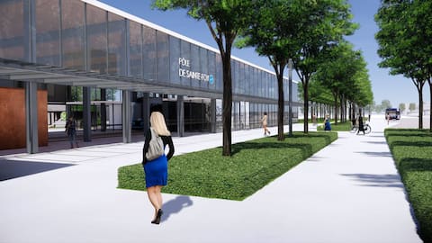 In the Boulevard Laurier sector, large pre-works will be carried out in 2022 and 2023 to smoothly integrate the tramway.