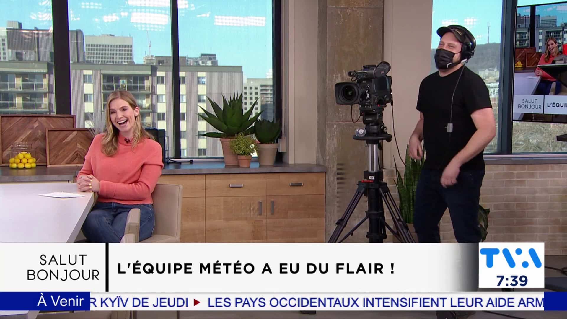 L'équipe météo vient régler ses comptes