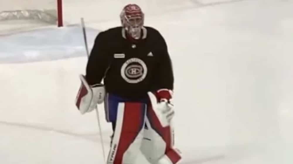 À VOIR: le retour de Carey Price... en équipement!