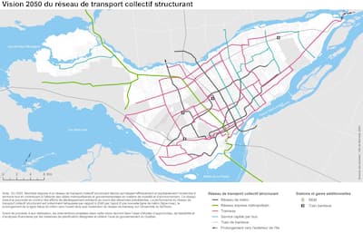 Montreal wants to build a massive tram network by 2050