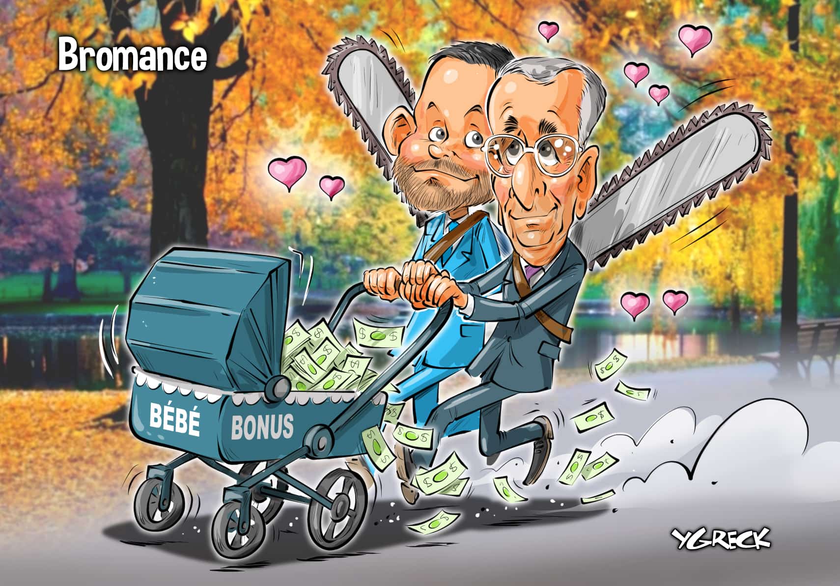 La caricature d’Ygreck
