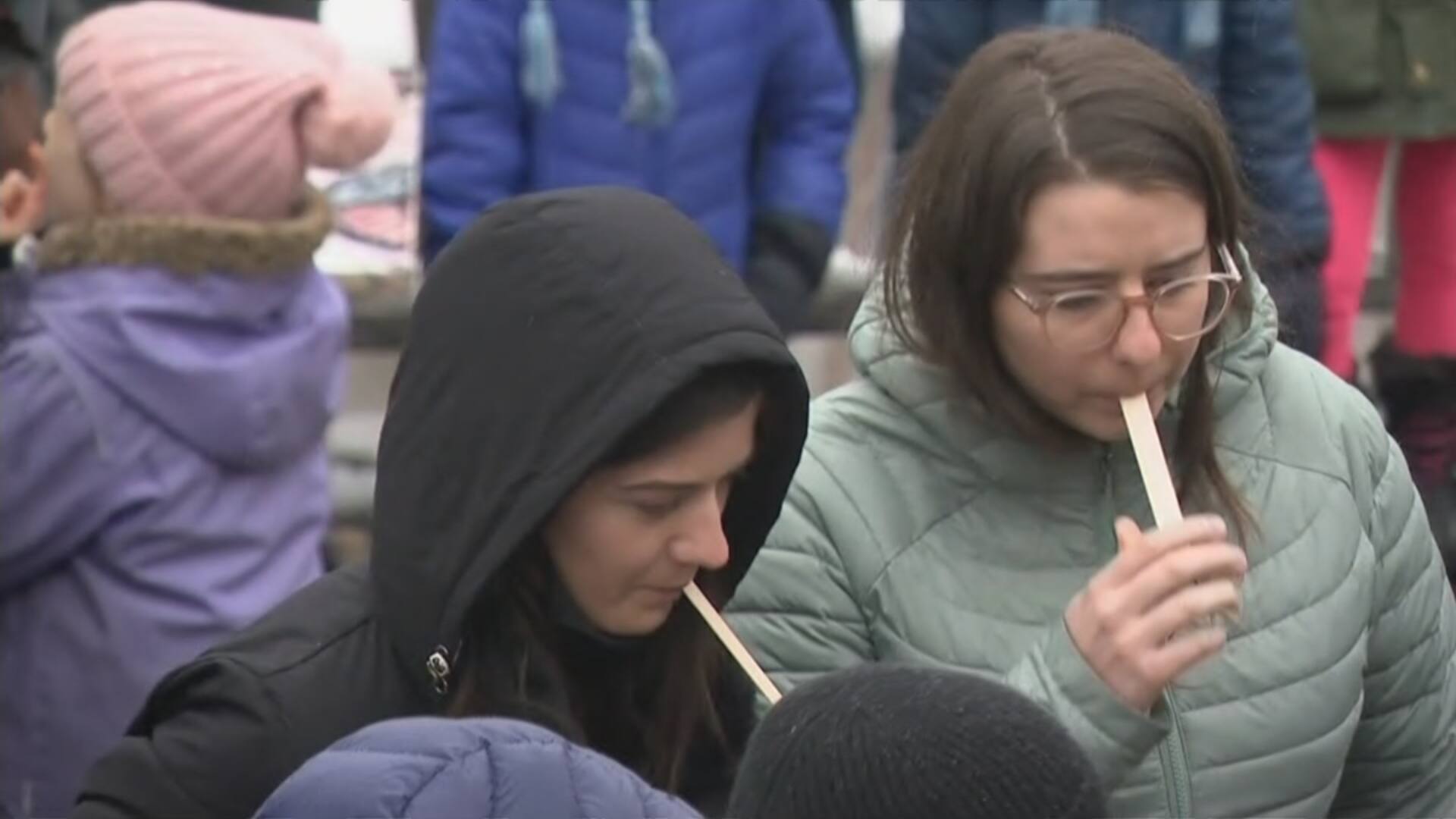 La ru&eacute;e vers les cabanes &agrave; sucre
