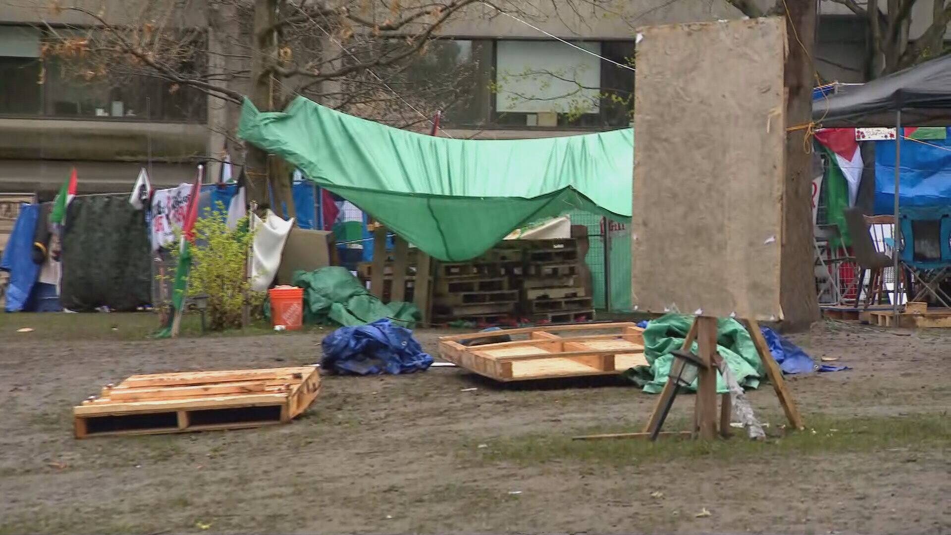 Les manifestants de McGill ne sont pas pr&egrave;s de lever le camp