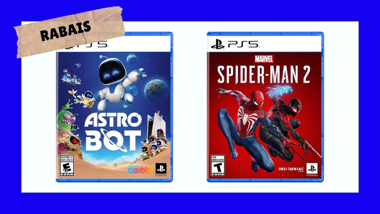 Jusqu’à 55% de rabais sur des jeux PS5