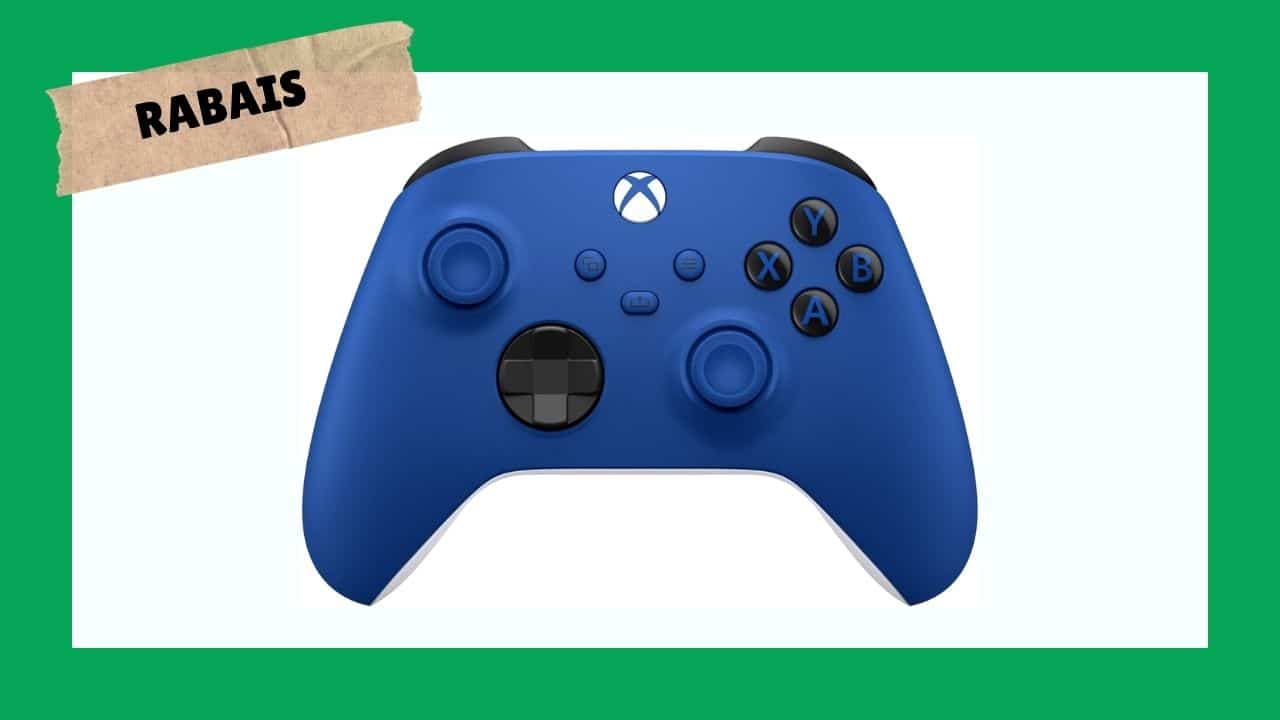 Jusqu’à 21% de rabais sur les manettes Xbox