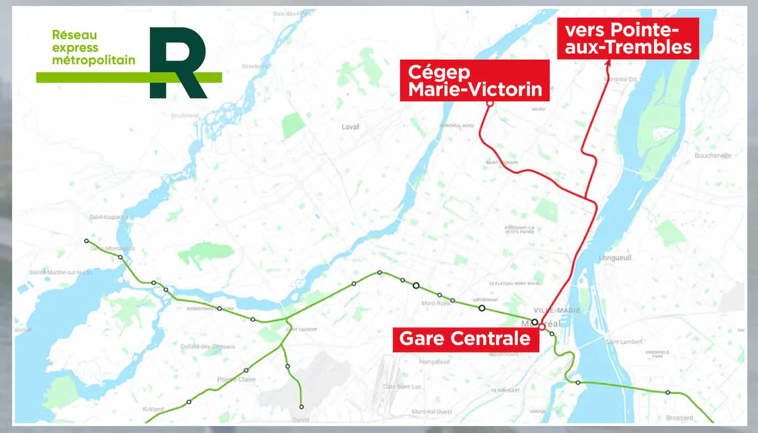 REM de l'Est: des quartiers enclavés seront reliés efficacement au ...