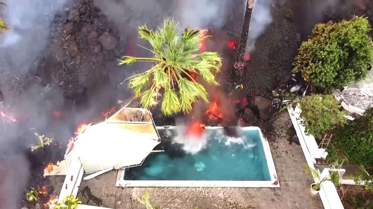Voyez des images spectaculaires de l’éruption volcanique aux îles Canaries