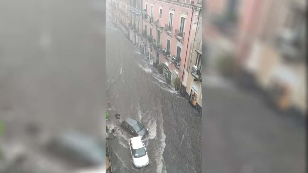 Pluies torrentielles en Sicile, qui se prépare à un cyclone
