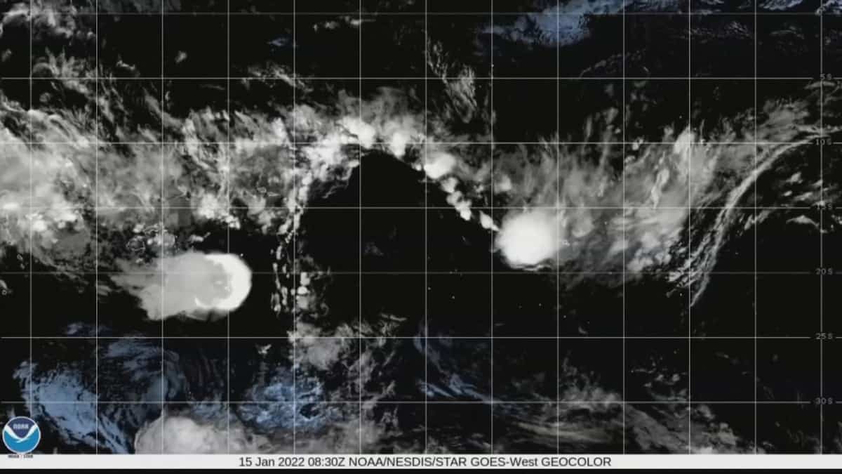 Éruption à Tonga: alerte au tsunami sur la côte ouest des États-Unis, inondations à Hawaï