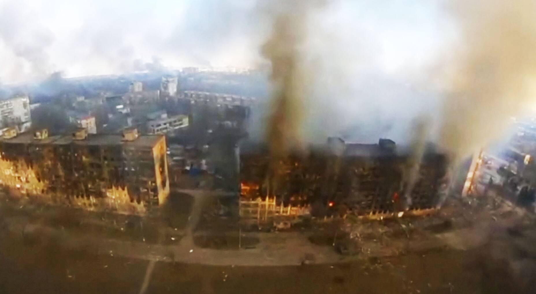 2000 voitures ont pu sortir de Marioupol par un couloir humanitaire