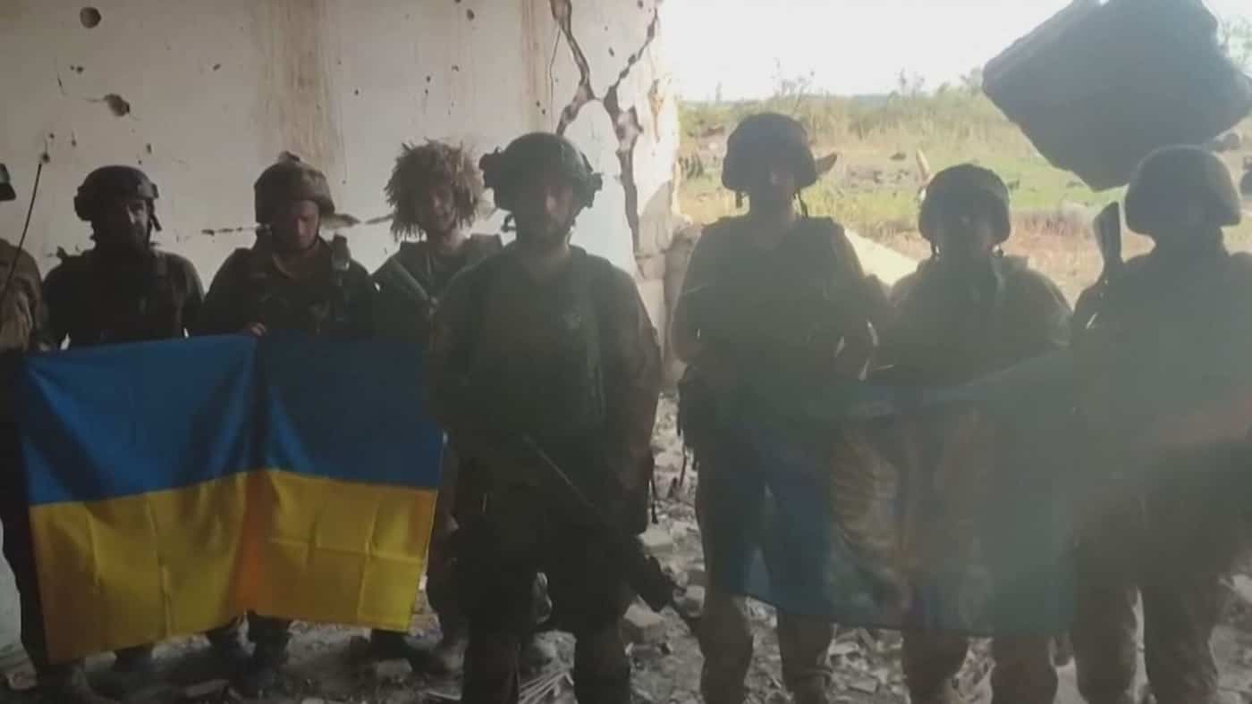 L'armée ukrainienne a repris un village aux forces russes JDQ