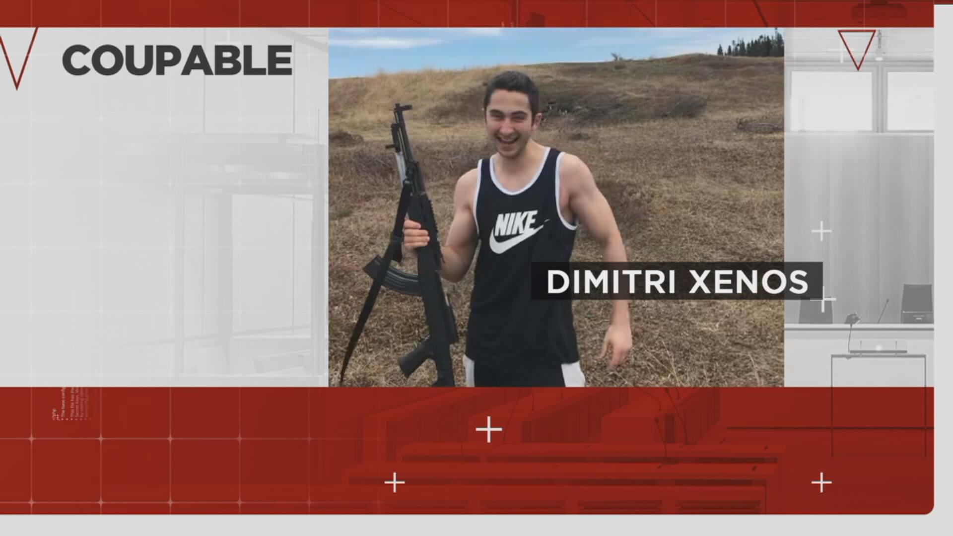 Il avait menac&eacute; de commettre une tuerie &agrave; Port-Cartier: Dimitri Xenos plaide coupable