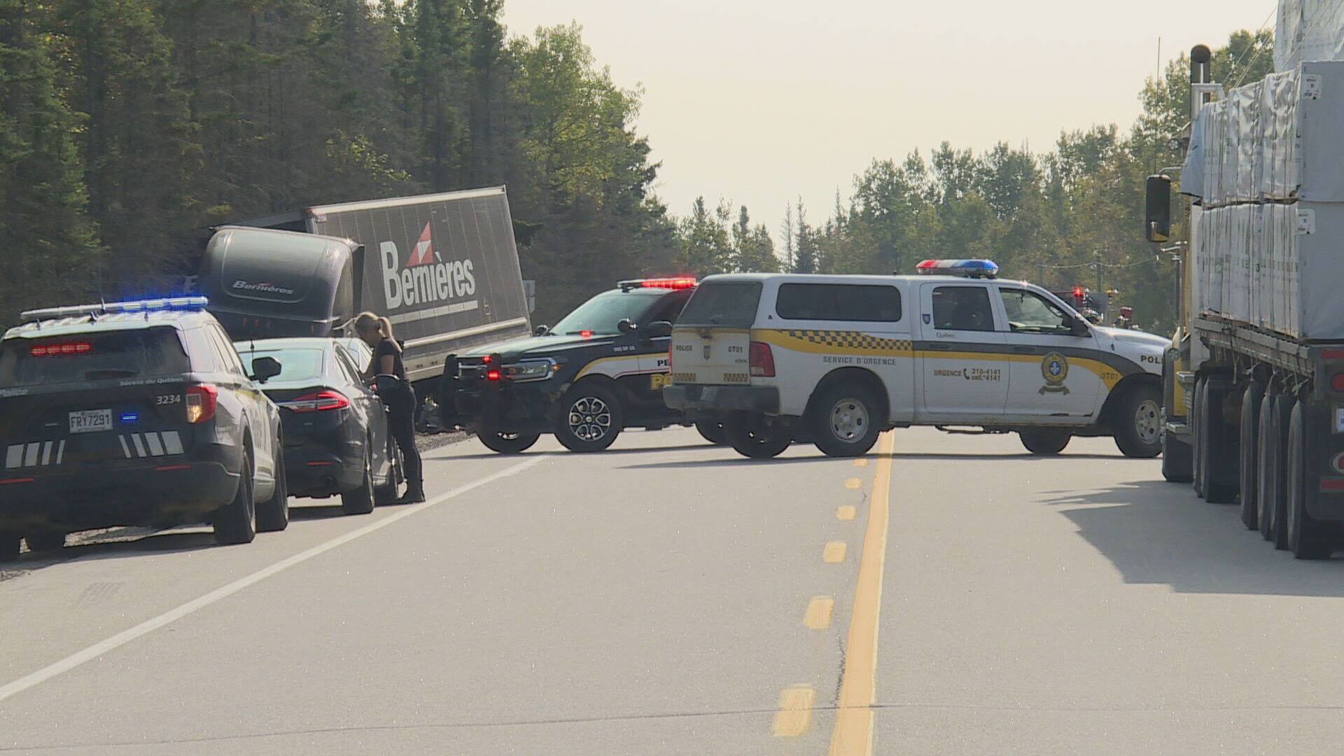 Au moins un mort dans un grave accident sur la route 138 près de