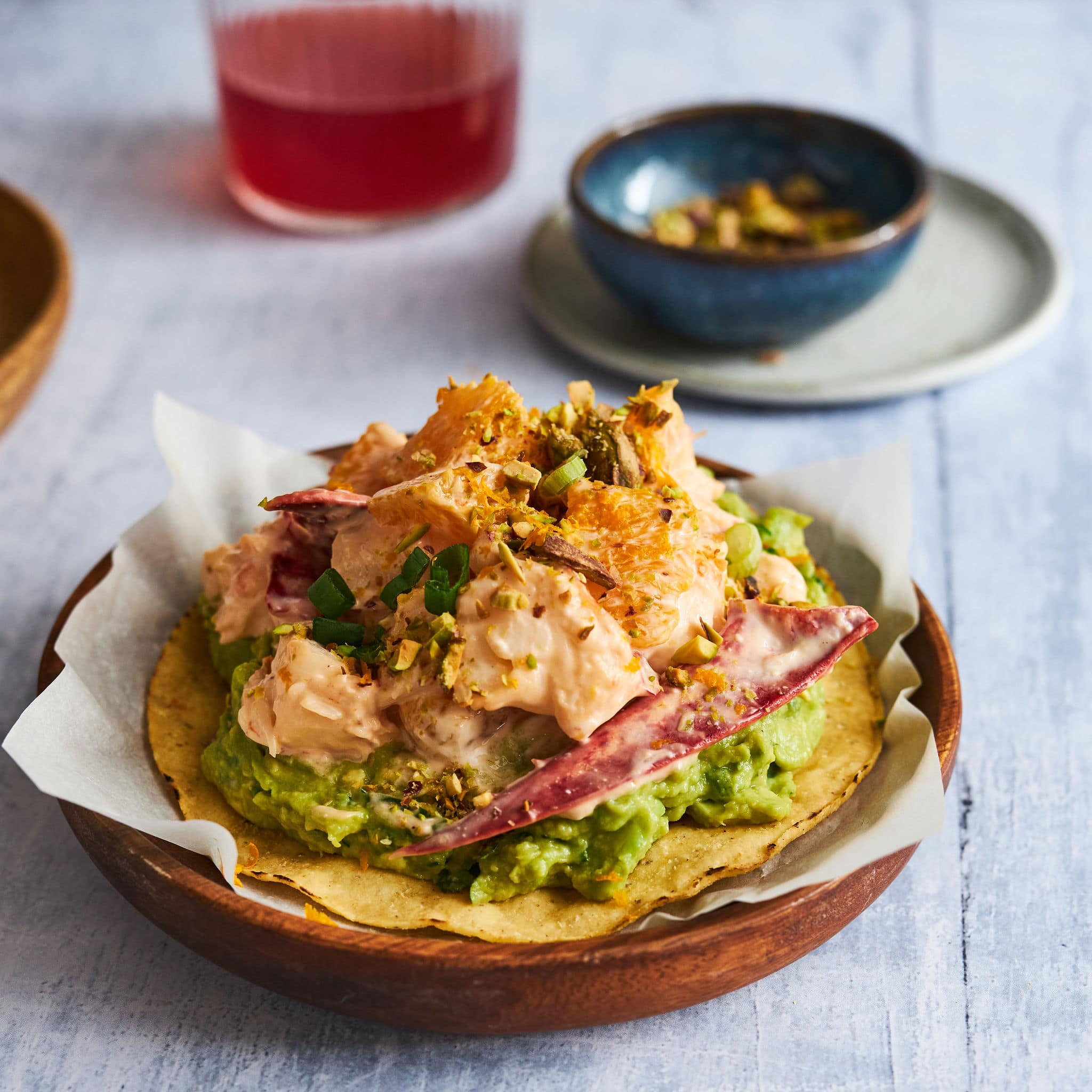 CUISINE | TOSTADAS DE HOMARD ET ORANGE