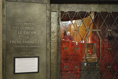 Brother Andre's heart