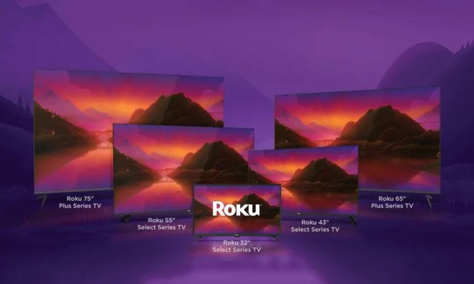 Les tailles d'écran des nouveaux téléviseurs maison Roku