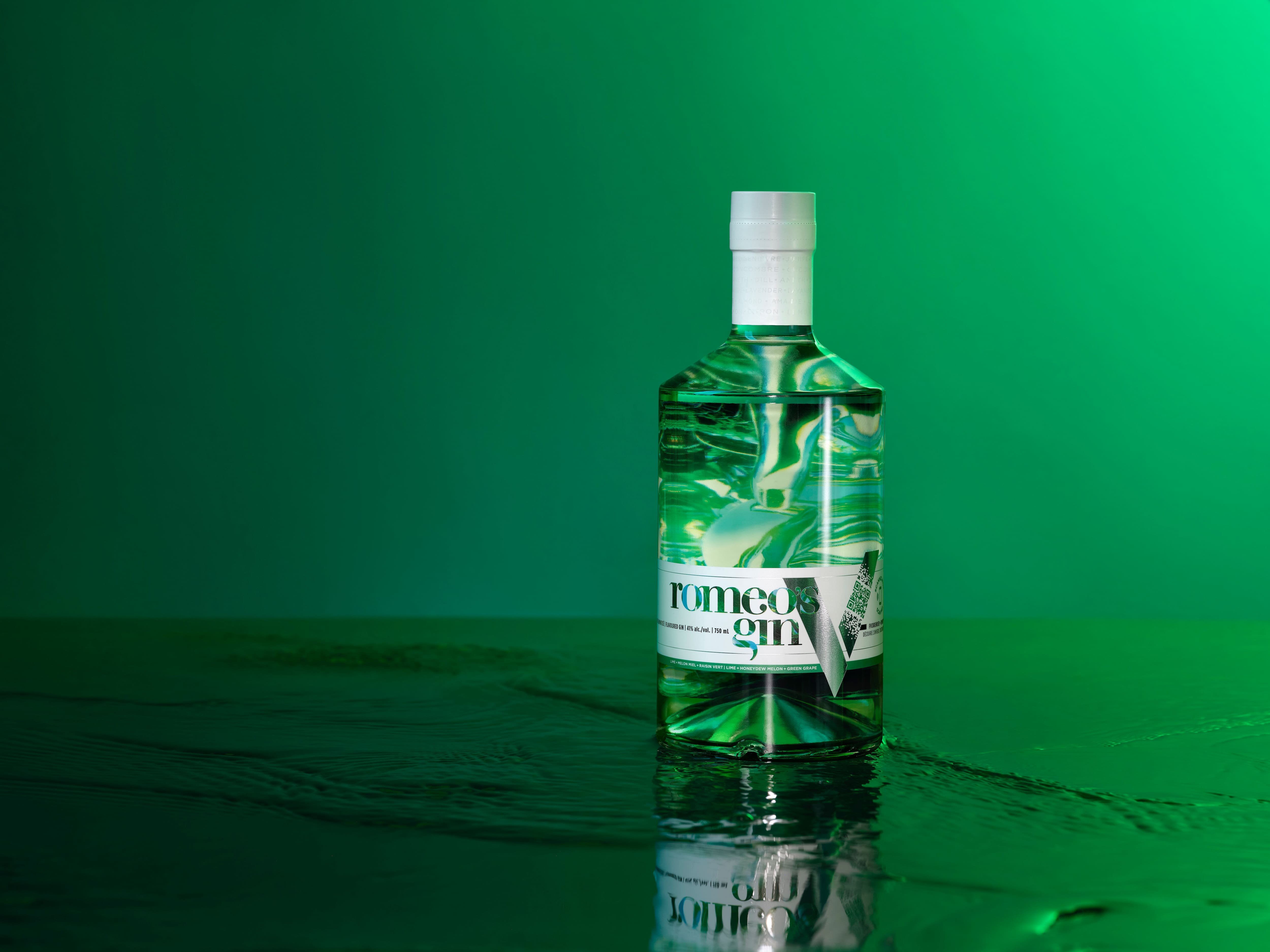 Romeo’s gin lance un nouveau gin vert 