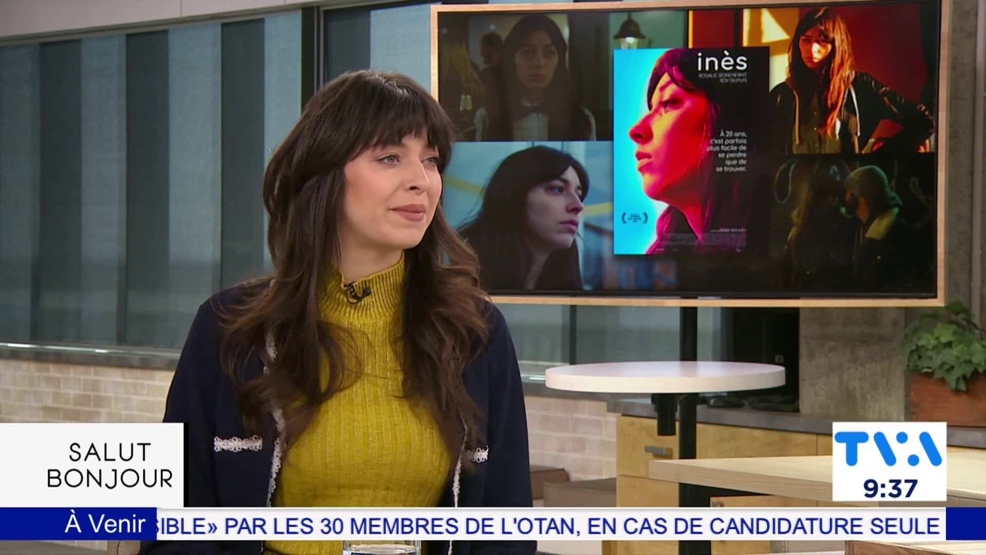 Rosalie Bonenfant premier premier rôle au cinéma.