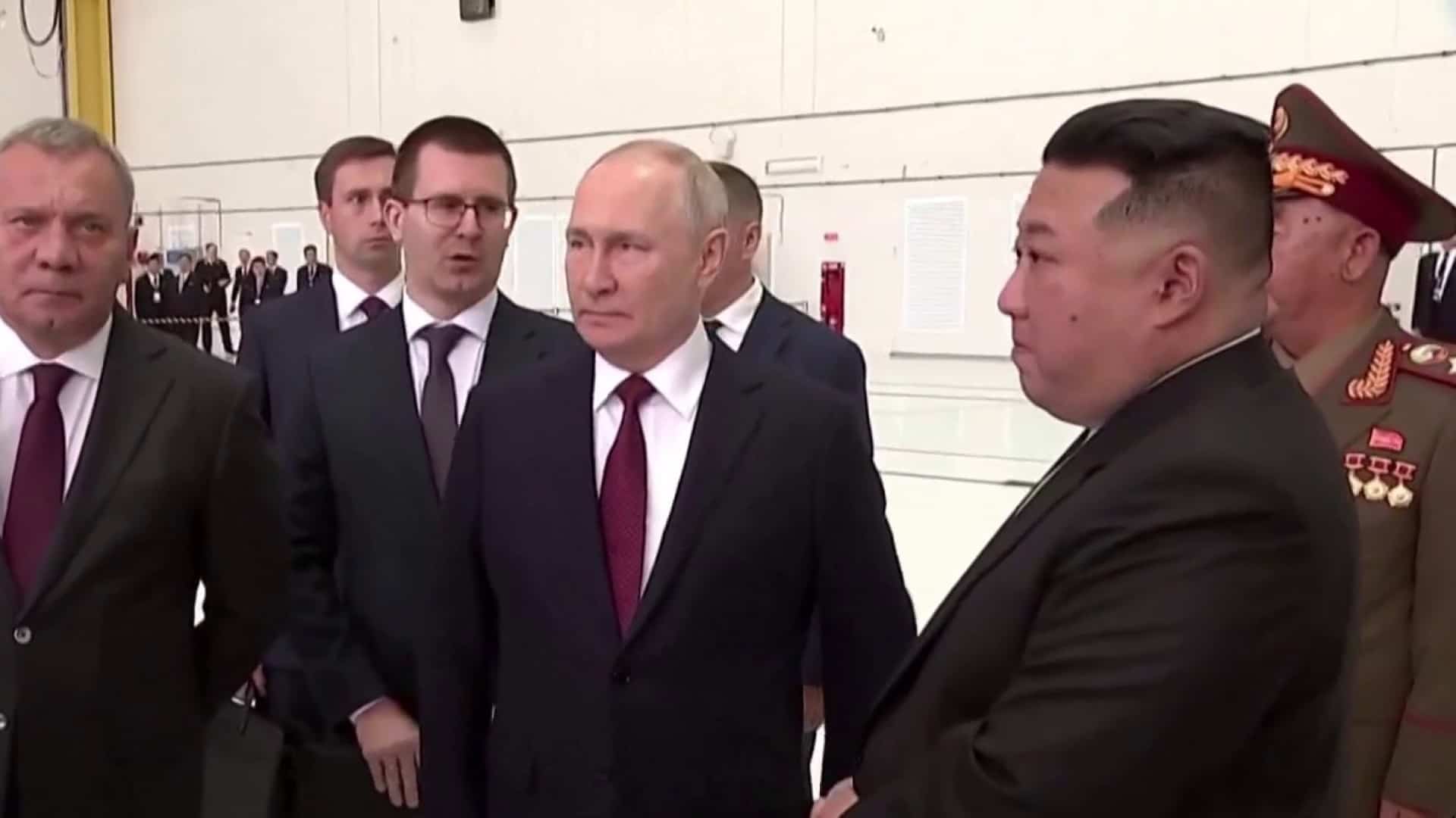 Visite de Kim Jong-Un en Russie