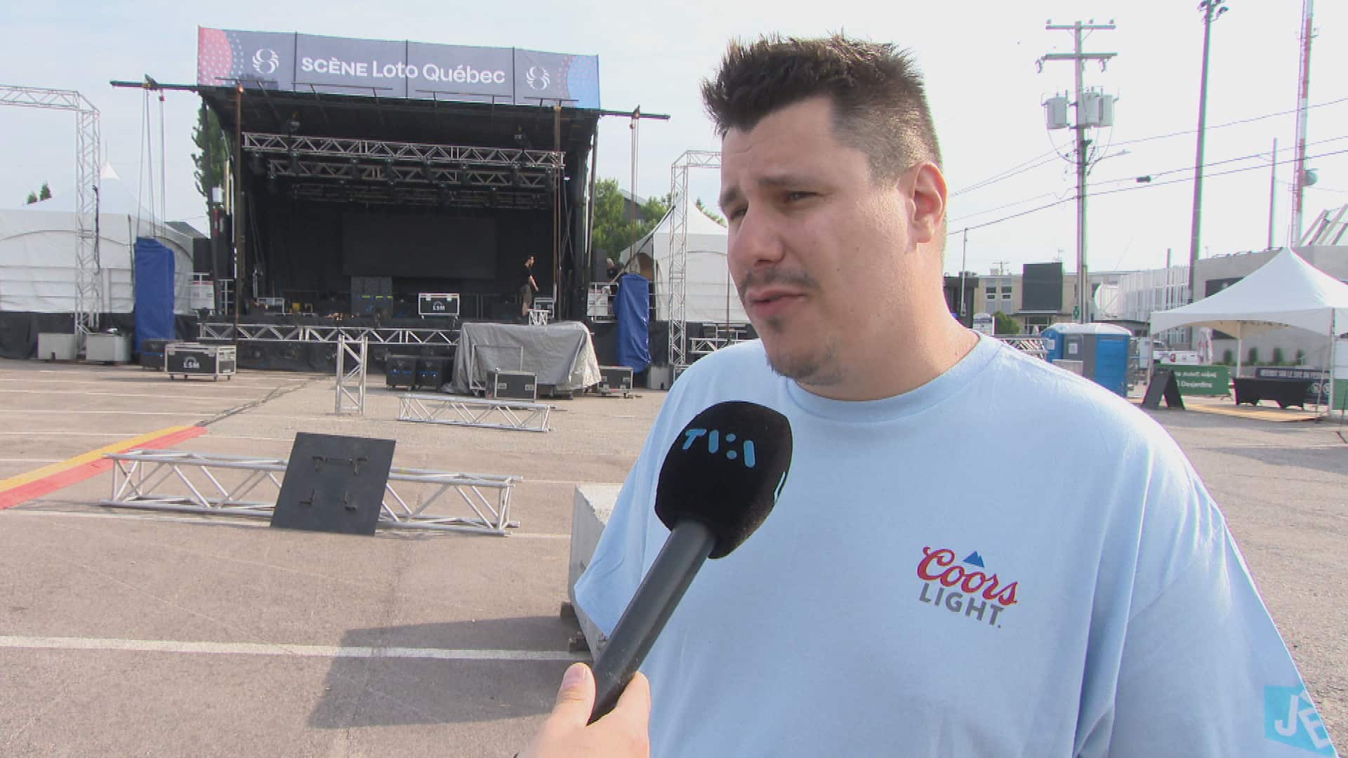 Directeur général du festival Jonquière en Musique, Félix Ouellet