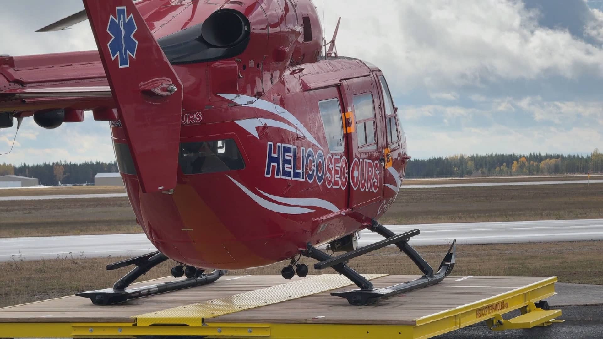 Hélico-Secours: un service de nuit réclamé en forêt