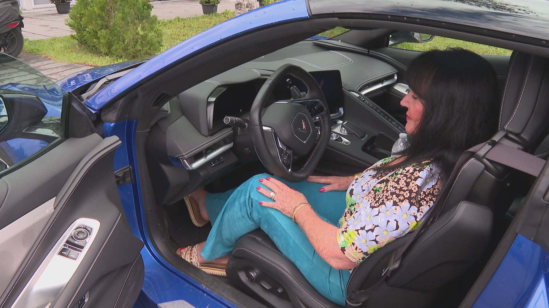 &laquo;&Ccedil;'a fait BAM!&raquo;: sa Corvette endommag&eacute;e sur un chantier de construction, elle r&eacute;clame 3454$