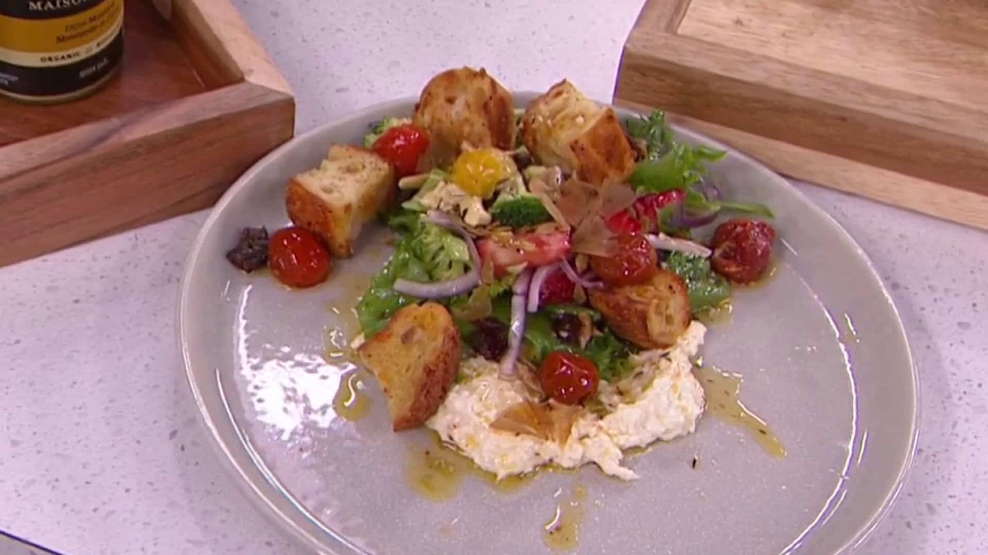 SALADE DE BROCOLI ET TOMATES CONFITES