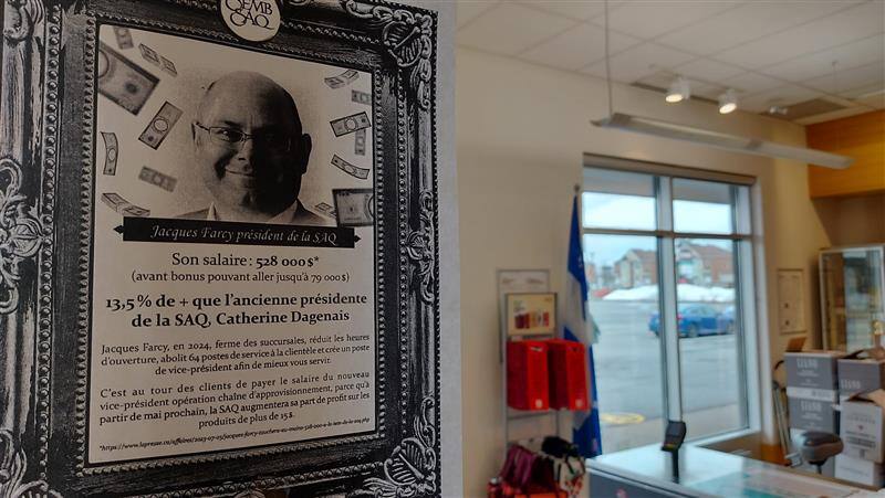 Negociaciones insatisfactorias: los empleados de SAQ en huelga esta semana