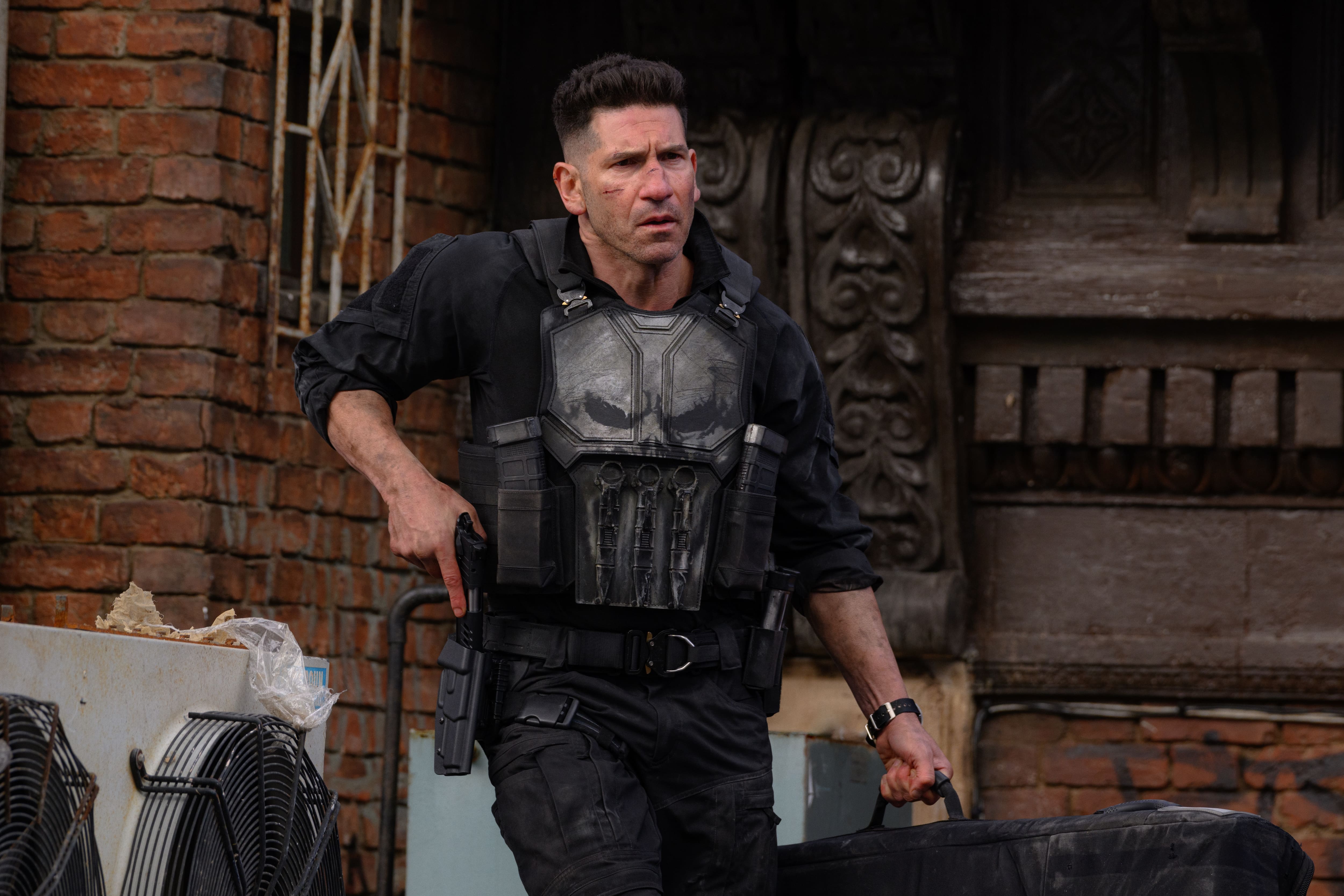 Jon Bernthal est Le Punisher dans Spider-Man™ : Brand New Day de Columbia Pictures.