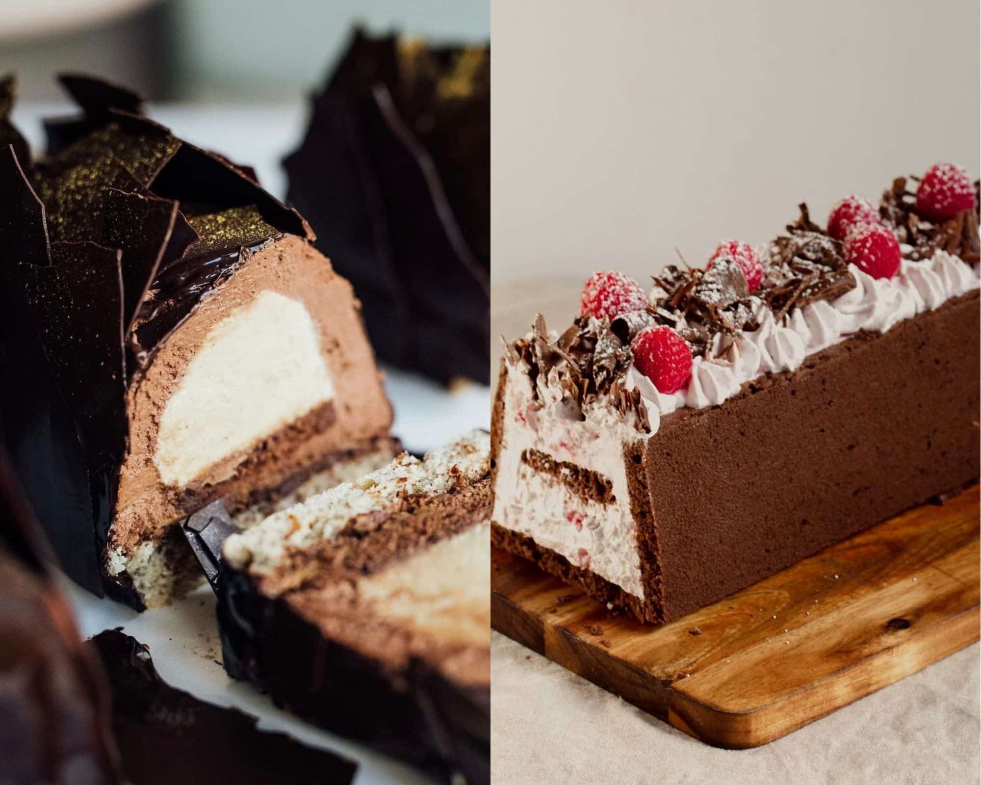 Les meilleures bûches véganes et sans gluten