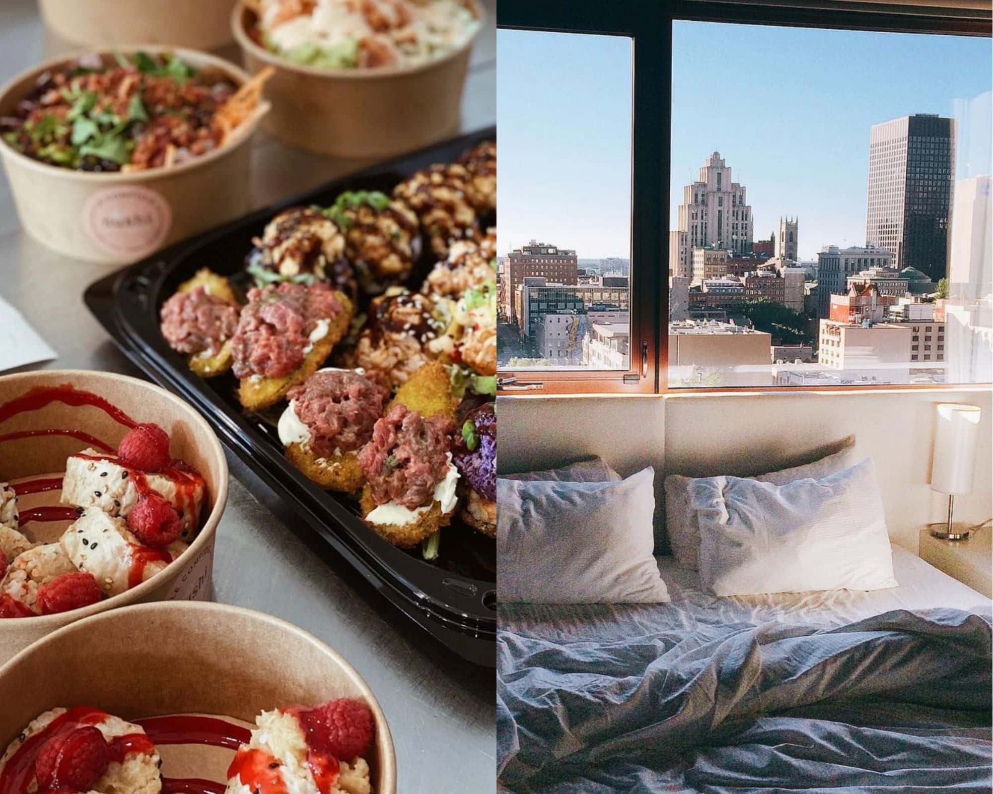 Du sushi à l'hôtel grâce à ce forfait romantique 