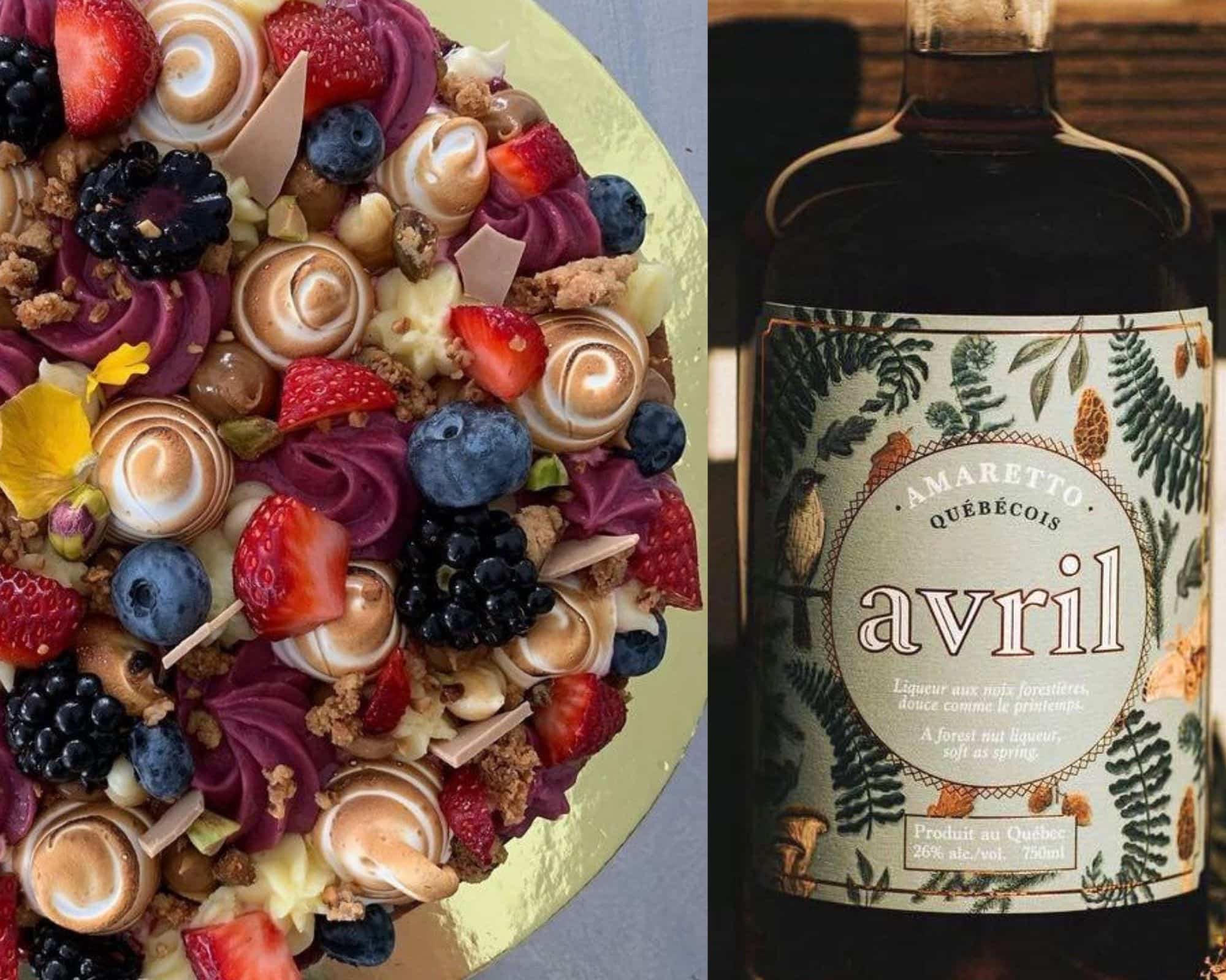 Une pâtisserie offre des desserts alcoolisés 