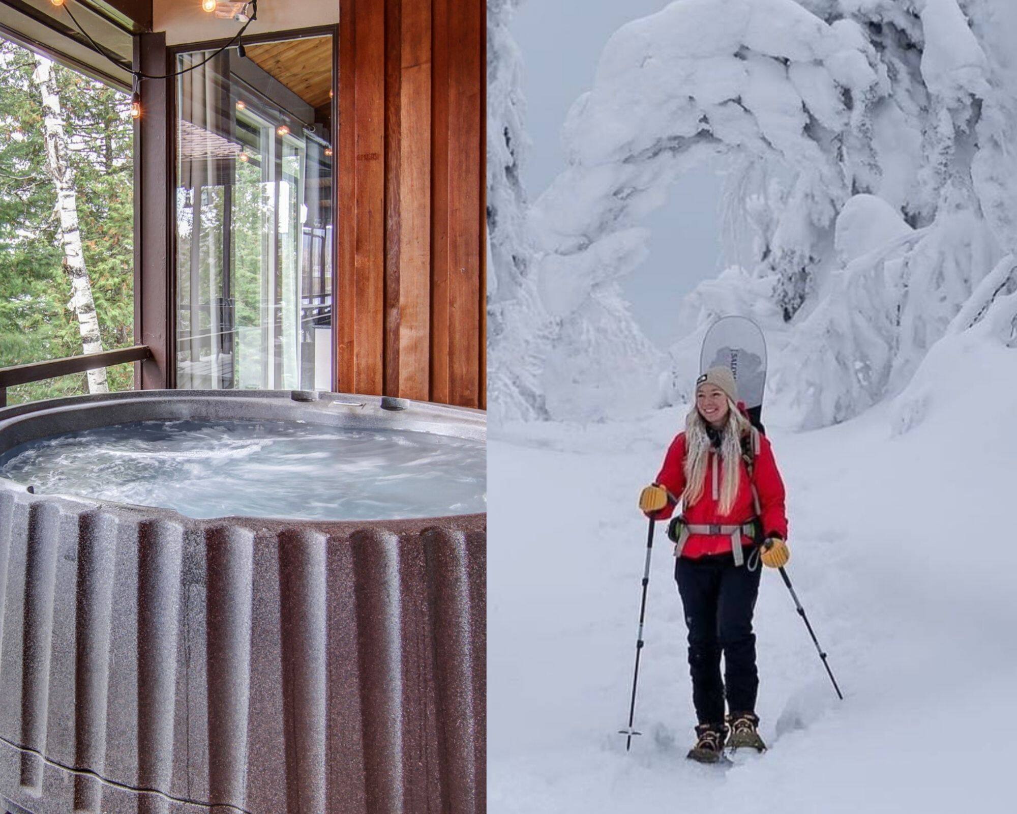 Un chalet en nature avec spa au Saguenay à louer
